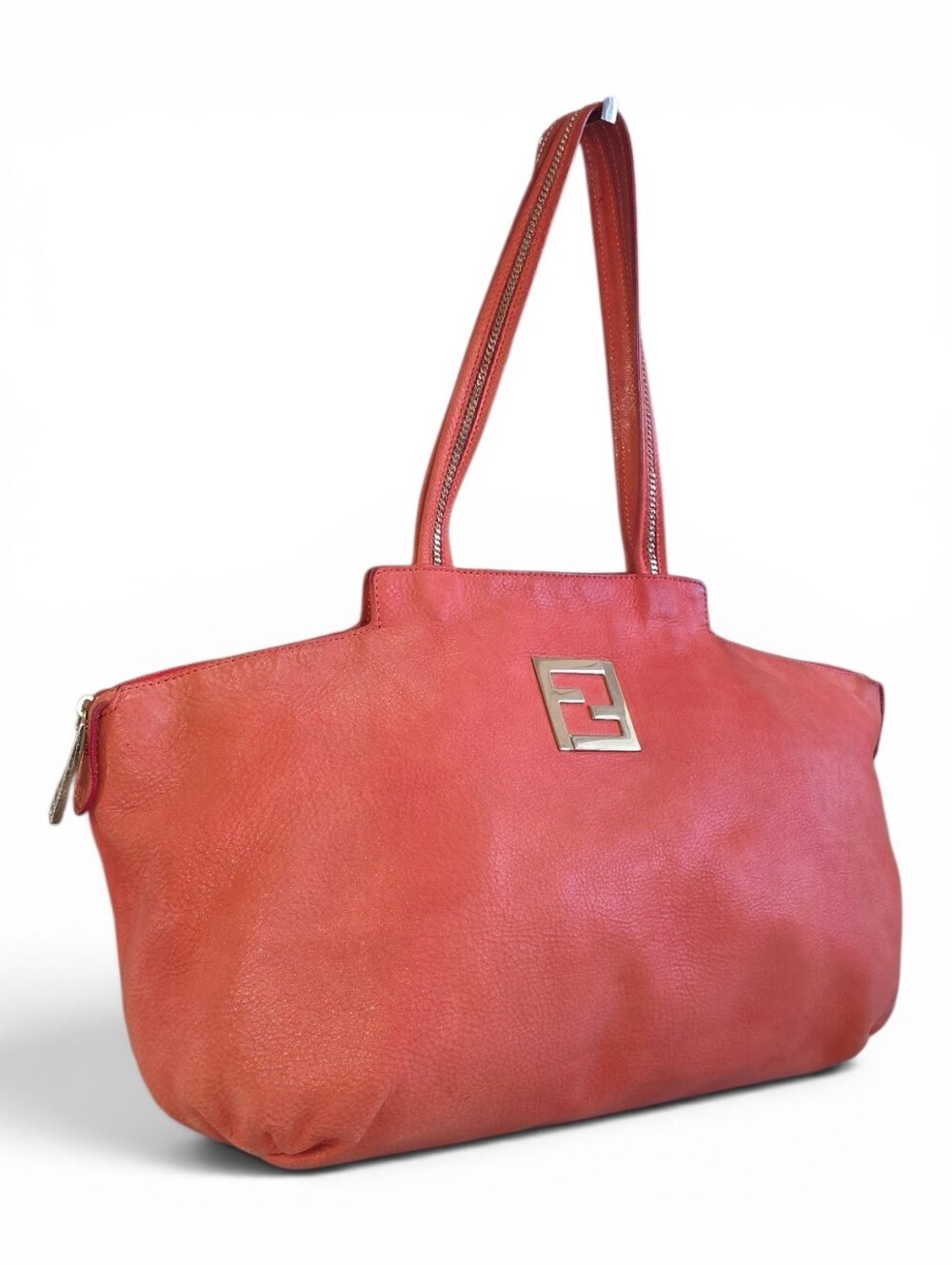 Fendi Nubuck Leather Tote